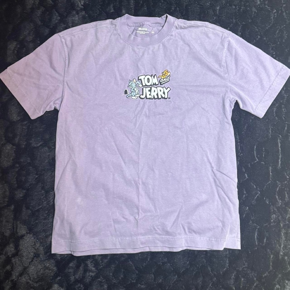 Hollister Co. Tom and Jerry cotton t-shirt in size L 100% cotton